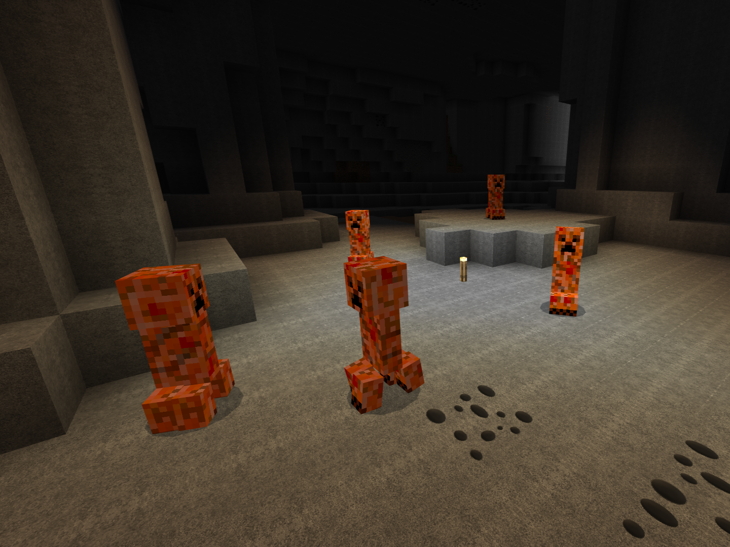 Throw creepers